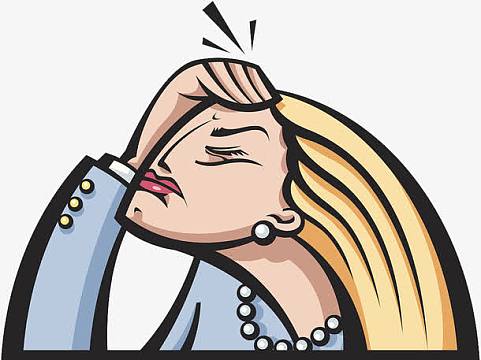 png皱眉难受的痛苦表情png卡通腰痛表情痛苦的男子素材png疼痛图标