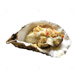 蒜蓉海蛎美食