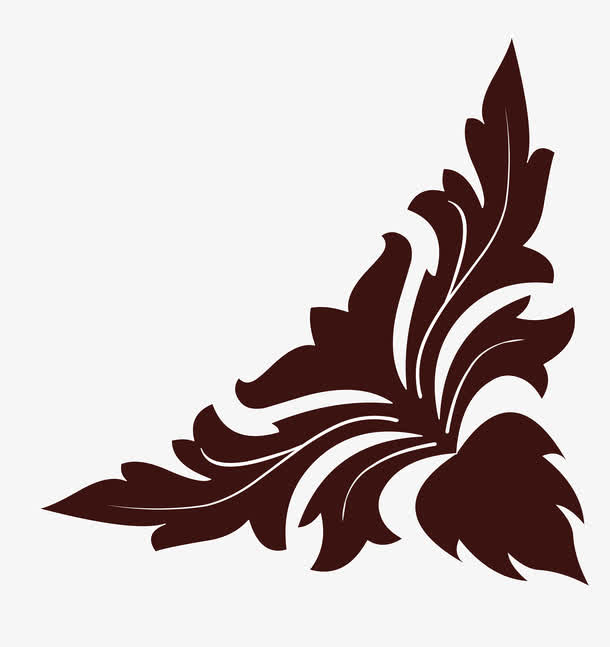 欧洲花纹装饰图案矢量图素材免费下载_觅元素