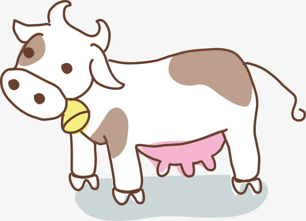 奶牛png矢量元素