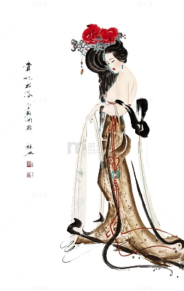 杨贵妃出浴