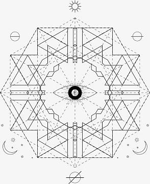 图案叠加创意图案