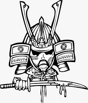 日本风格房间矢量png日本武士刀png矢量日本武士png矢量图日本武士png