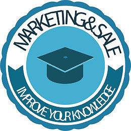 卡通学士帽贺岁卡矢量图