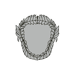 简笔画徽章图案