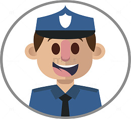 穿制服的安保人员