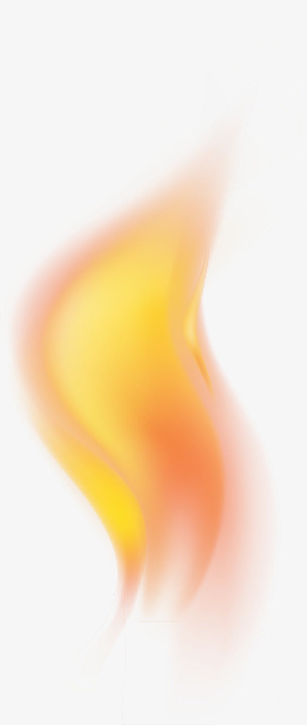 橙色曲线火焰