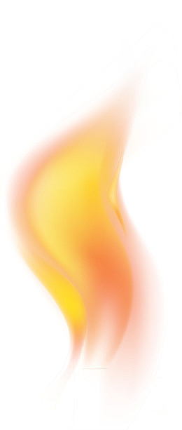 橙色曲线火焰