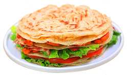 手抓饼装饰
