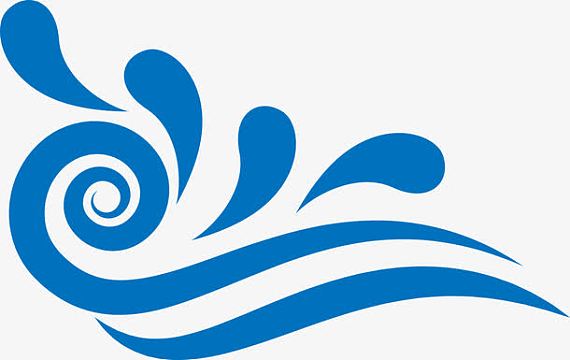 动感水纹矢量图png矢量鲨鱼大战章鱼epspng和风海浪底纹素材png卡通