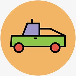 卡通车图片车图案 汽车