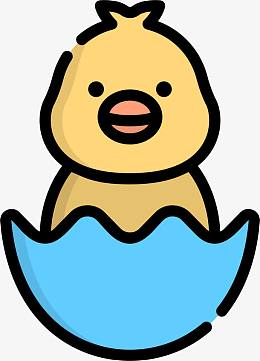 小鸡出壳素材_小鸡出壳png图片下载_觅元素