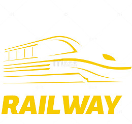 手绘列车LOGO