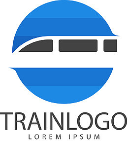 矢量火车LOGO