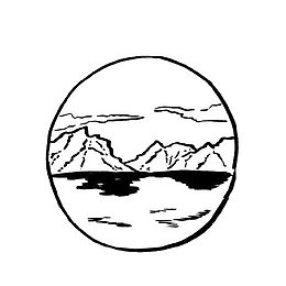 圆环山水图