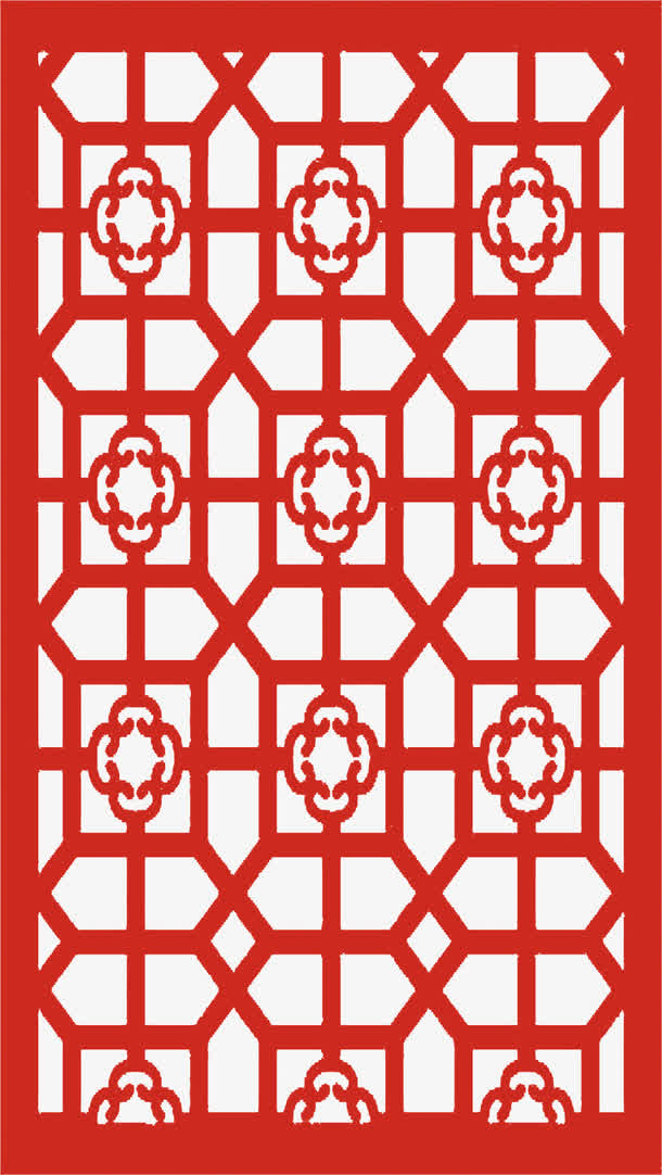 中式窗花素材