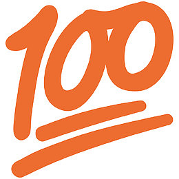 100分艺术字