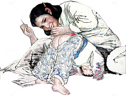 慈母手中线