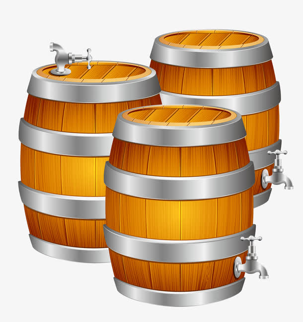矢量木桶