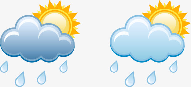 天气符号多云转小雨