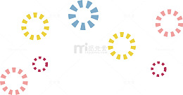 卡通漂浮