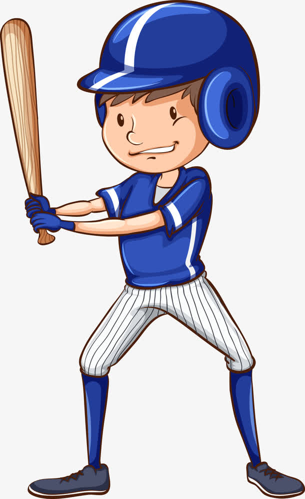 可爱屌丝儿童运动形象矢量