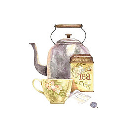 复古茶壶
