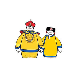 胖皇上和瘦皇后