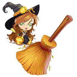 万圣节魔女