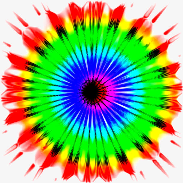 手绘七彩花朵免抠素材免费下载_觅元素51yuansu.com