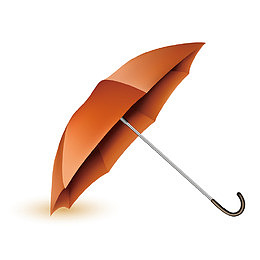 红色雨伞