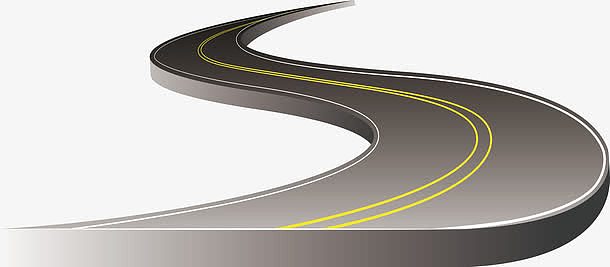 png卡通弯曲的马路矢量图(3197x2754)png矢量弯曲的公路(1710x1387)