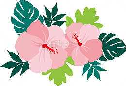 矢量图花朵
