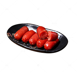 一盘香辣火腿肠