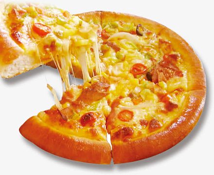 西餐披萨素材-西餐披萨图片元素-觅元素