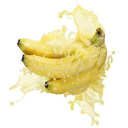 香蕉与橙汁