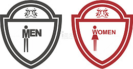 卫生间标志