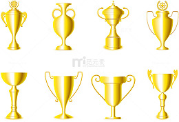 卡通奖杯图标
