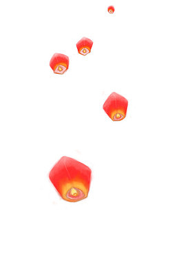 放天灯