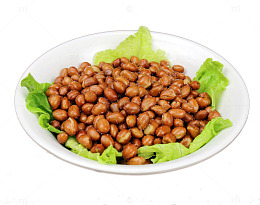 一盘椒盐炸花生