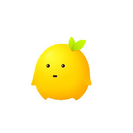 卡通可爱的橙子形象