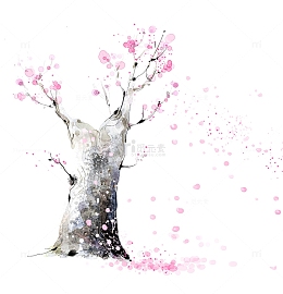 桃花瓣雨