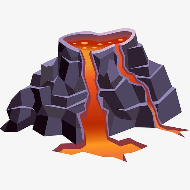 火山简图