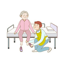 照顾老人