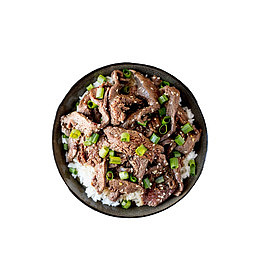 葱花牛肉盖饭