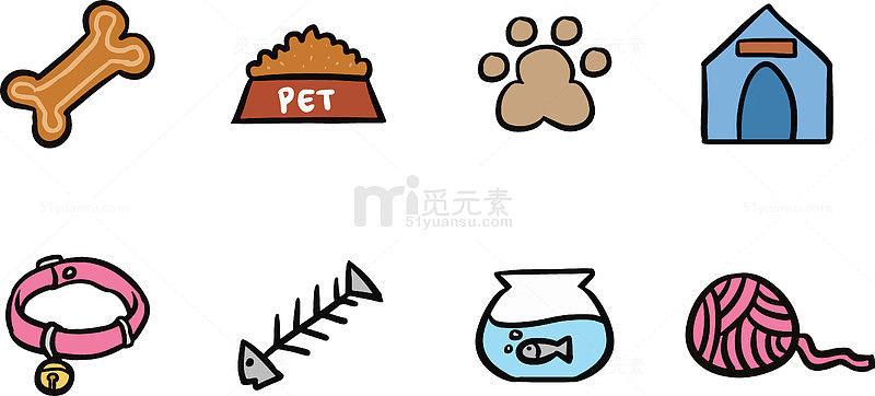 猫咪用品集合