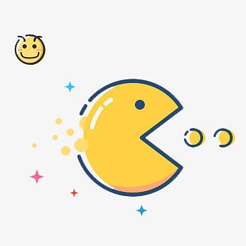 可爱的吃豆豆表情