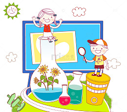 做实验的孩子