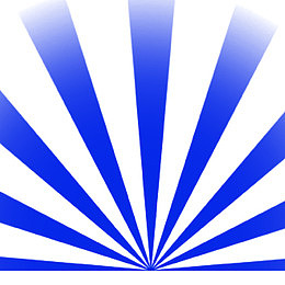 光芒四射蓝色放射光