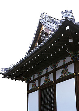 特色日式和风屋檐